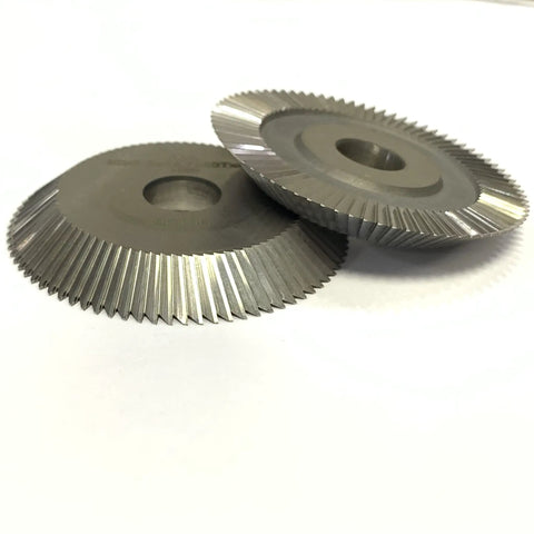 Milling Cutter 0010B Heavy Duty HSS End Mill 80 Teeth for WenXing Machines, metal cutting bit, 60x7.3x12.7mm, precision tool