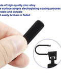 Close-up of a zinc alloy zipper pull from Six Pack Zipper Pull Replacement Kit Universal Zipper Tags Cord Pulls For Purses Jackets Backpacks Boots Coats Suitcases Jeans Dresses Zipper Slider Handle Mend Kit Black.