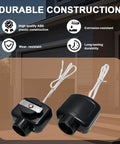 Garage Door Sensor Replacement For Linear Opener LSO50 LDO33 LDO50 HAE00002 Safety Reversing Sensor Sending And Receiving Kit 1 Pack