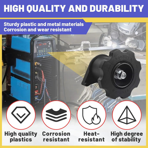 Heavy Duty Wire Spool Adapter Hub Replacement Kit For Miller Millermatic And Hobart Welders Delivers Knockout Black Plastic And Steel Design For No Fuss Hookups And Smooth Runs