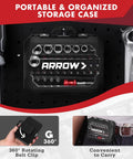48 Piece Screwdriver Bit And Socket Set With Color Coded S2 Steel Bits Magnetic Bit Holder And 6 To 13 mm CRV Sockets in portable case