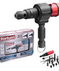 2-In-1 Rivet Attachment For Blind Rivets And Rivet Nuts With T-Handle For Drill Or Cordless Drill 2.4-6.4mm And M3-M12 CrMoV