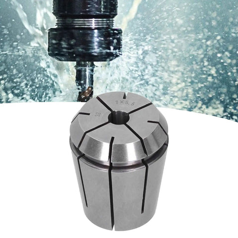Dead Nuts Precision ERG32 Collet Chuck For Cnc Milling And Engraving Machines, high precision steel tool holder detail view.