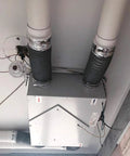 Bomei Pack Heavy Duty Aluminum Foil Tape For HVAC And Metal Repair Plus Air Ducts Sealing on metal ducts in HVAC system.