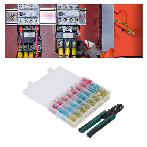 Check Out This Super Sweet Gavigain Crimping Tool Kit With Insulated Self Adapting Ratchet For Marine And Car Wiring Using 200 Premium Heat Shrink Butt Connectors To Save Time And Money On Any Electrical Job Today. crimp tool kit, assorted connectors, for car wiring