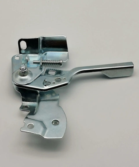 Throttle Control Assembly Kit For GX160 GX200 196cc 212cc Go Kart Mini Bike Honda Clones With Governor, Return Spring, Handle Arm, Easy Install, Durable Replacement Part For Smooth Throttle silver metal lever and spring
