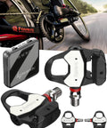 Dual Side Pedal Power Meter Kit With Look Keo Compatibility, Left And Right Sensors Deliver Real World Power, shown with PowerBank