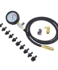 oil pressure tester kit for cars and trucks with gauge and adapters for precise engine checks