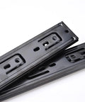 Three-Section Drawer Slide Rail Kit for Cabinets Silent Glide 20 Inch Track System 2 Pieces Easy Install Full Extension