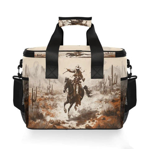 Insulated Lunch Bag With Shoulder Strap, Rugged Cooler Tote For Picnic, Hiking, Camping And Work, 15L Capacity, Tear-Resistant Design