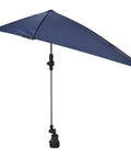 Versa Brella Midnight Blue Outdoor Shade Umbrella With Heavy Duty Clamp for chairs, wagons, strollers, golf carts