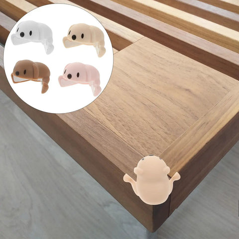 Silicone Corner Protectors Cartoon Puppy Design 8 Pack Edge Guards for tables, desks, cabinets furniture safety soft baby proof