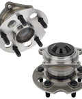 Rear Wheel Hub Bearing Assembly Set Compatible With Toyota RAV4 1996 2003 Without ABS 5 Lug 2 Piece Replacement 512213
