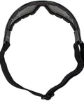 Top view of Anti-Fog Goggles With Smoke Lens For Bright Sun, Z87.1 Safety Rated Eye Protection, showcasing vented EVA foam.