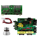 180W Ultrasonic Cleaner PCB Driver Boards Kit With 40KHz Three Transducers 110V Power Ready for DIY Cleaning Machines