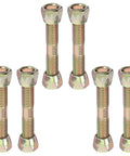 Beefy Heavy Duty Swing Hanger Screws With Swivel Bracket Bolts Six Pack For Hammock Chair And Porch Swing Easy Installation