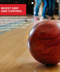 Bowling ball on lane, boost grip with 1000 Grit Bowling Ball Sanding Disc Kit for Resurfacing Machines Ball Spinner and Hand Cleaning