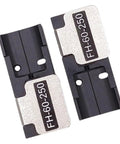 Professional Grade Fiber Holders With Kickass Grip Performance And Precision Alignment For Fujikura Single Core Fusion Splicing Tools Durable Setup Bundle, two FH-60-250 fixtures.