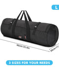 Oversized Travel Duffel With Upgraded Zipper, Waterproof And Tough 125L Capacity For Camping And Outdoor Gear, Tent Storage Bag