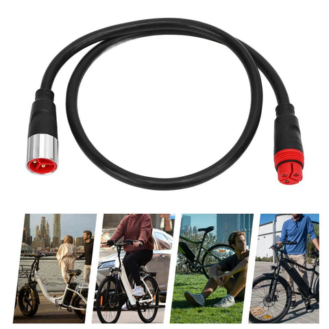 Electric Bike Motor Extension Cable 11 Pin Reliable Connection for Extended Range Conversion Accessories for Commuters DIY