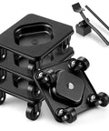 Heavy Duty Furniture Dolly With Anti Slip Grooved Base And Cushioned Rubber Casters For Effortless Piano Table Sofa Moving Job stacked with wheels.