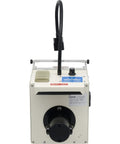 Front view of On The Bench Filter Hood With Light And 3 Filters For Jewelry And Dental Labs, 115V North American Plug