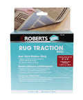 Box of Rug Traction Tape Anti Slip Rubber Backing For Carpets And Mats, with adhesive backing for non skid use, 2.1/2" x 25' size.