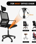Heavy Duty 28mm Gas Lift Cylinder Removal Kit For Office Chairs, showing compatibility with various chair types.