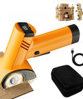 Automatic Electric Scissors For Fabric And Carpet Cutting Rechargeable Cordless Power Craft Tool Precision Blade for cutting cardboard.