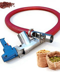 High Power Grain Suction Pump With 2000W Motor And 1.5M Flexible Hose Portable Grain Conveyor next to grain bags