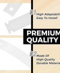 Top Notch Dryer Drum Bearing Slide Glide Kit Replacement For GE Kenmore Hotpoint Sears RCA Pack Of Four Easy Snap In Durable Performance And Long Lasting Repair, premium quality features with adaptability and material composition.