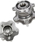 Rear Wheel Hub Bearing And Hub Assembly Kit AWD Pair Left Right For Nissan Rogue 2008-2020 AWD And Juke 2011-2017 AWD With ABS Sensor 5 Lug