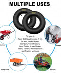 Two Pack Inner Tubes For 480 400 8 Wheels With TR13 Straight Valve Stem Tough As Nails Replacement for wheelbarrows, carts, mowers.