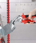 3 Inch Offset Sheet Metal Bender Hand Seamer with ergonomic handle for precise bending and flattening in tight corners and narrow spaces