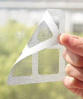 DIY Fiberglass Screen Repair Kit With Self Adhesive Mesh Patches For Windows And Doors Easy Quick Tear Fix For Home Use Pro Grade Patch Tape