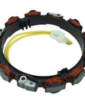 Alternator Stator Kit For 18 To 24 HP Lawn Mowers With 10 To 16 Amp Charging, Includes 845907 Regulator, close-up view.
