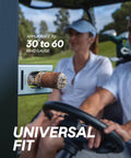 Magnetic Cigar Holder For Golfers Pocket Size adjustable clip fits 30 to 60 ring gauge aluminum alloy on golf cart