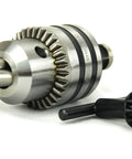 Five Eighths Inch Drill Chuck For Magnetic Drills With Weldon Shank Three Quarters Inch Adapter Pro Grade Heavy Duty
