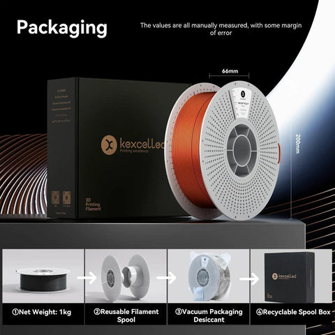 Fresh Dark Rose Gold Metallic PLA Filament 1.75mm For 3D Printers With A Silky Glossy Shine And Next Level Dimensional Accuracy One Kilogram Reusable Spool Built For Cosplay Or Holiday Creations