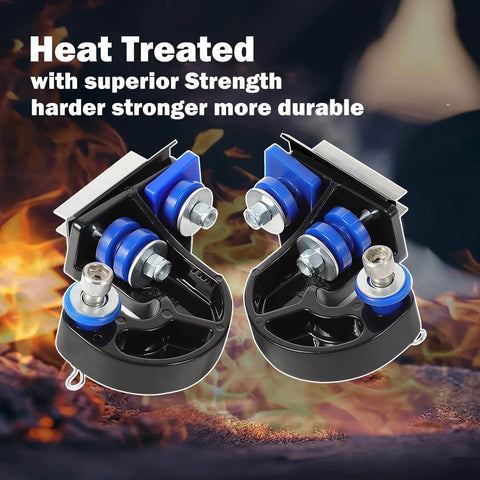 Lower Hood Pivot Kit And Engine Hood Hinge Pivot Bolt Kit Fits Peterbilt 377 378 379, heat-treated components for durability