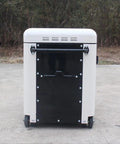 Ultra Quiet High Power Portable Generator Set For Home Backup, Marine Use, And Construction Sites with black panel front view