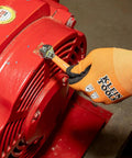 Extra Capacity Jaw 4 Inch Adjustable Wrench For Tight Spaces With Forged Heat Treated Alloy Steel in use on red machinery
