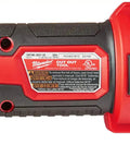 Side view of M18 18 Volt Cordless Cut Out Tool Bare Tool for Drywall Openings, black and red design, no battery or charger.