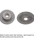Two Pack Bench Grinder Arbor Washer Flange Set Pro Grade Carbon Steel Durable 1.26 Inch Od 0.52 Inch Id 2.17 Inch Arbor Diameter