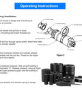 Pin And Bushing Adapter Service Kit 15030 For Heavy Duty Trucks And Equipment, illustrated diagram and components
