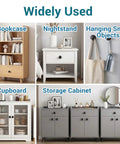 Six Pack Stick On Cabinet Knobs Self Adhesive Handles used on bookcase, nightstand, cupboard, and storage cabinet