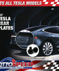 Tesla Rear License Plate Screws Antitheft Security Torx Kit Black Stainless Steel Rustproof For Direct Mount Without Frame