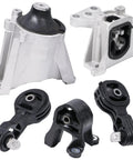 Honda CRV Engine Mount Kit 2.4L 2007 2008 2009 2010 2011 Five Piece Transmission Mount Set Replacing A65010 A4595 A4598 A4535 A4536