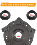 Universal Wheel Balancer Adaptor Plate No Fuss For Tire Balancing Machine Clamp Fitment For 36 38 40mm Shaft And 3 4 5 6 8 10 Lug Patterns