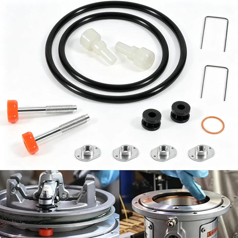 Go-To Air Motor Repair Kit For Graco Fireball 300 And Monark Pumps, Upper Air Motor Rebuild Kit For Oil And Grease Pumps